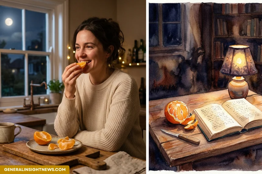 is it good to eat orange at night
